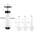 Manual Sausage Stuffer Syringe Kit with 3 Funnels Sausage Stuffer Tool Qst 1Set