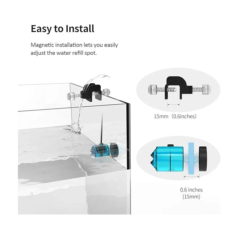 Fzone ATO380 Aquarium Auto Top-Off Water Refilling System Aquarium Auto Top-Off System Qme