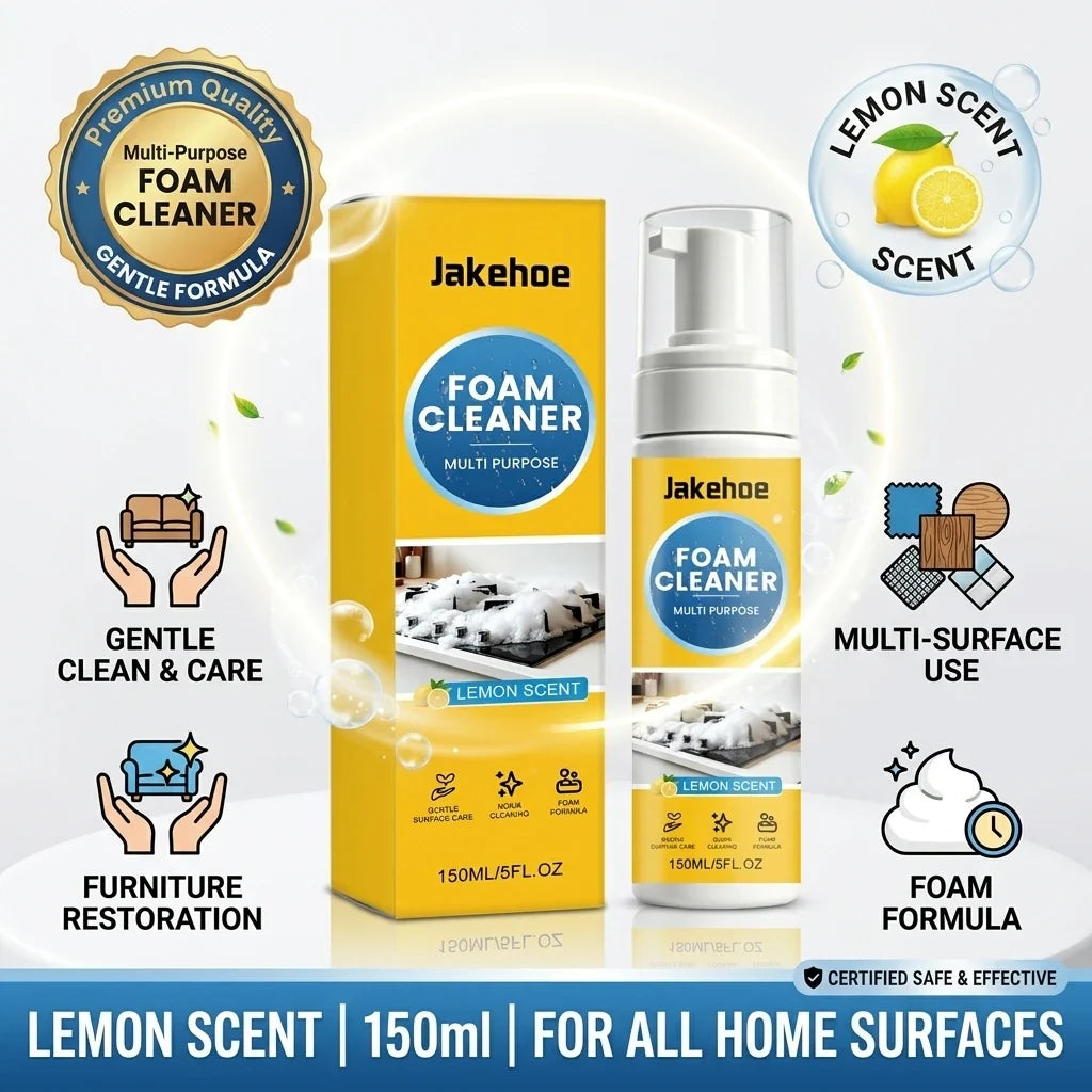 Multi-Purpose Foam Cleaning Spray | Degreaser 3 Scents Foam Cleaning Spray Qme