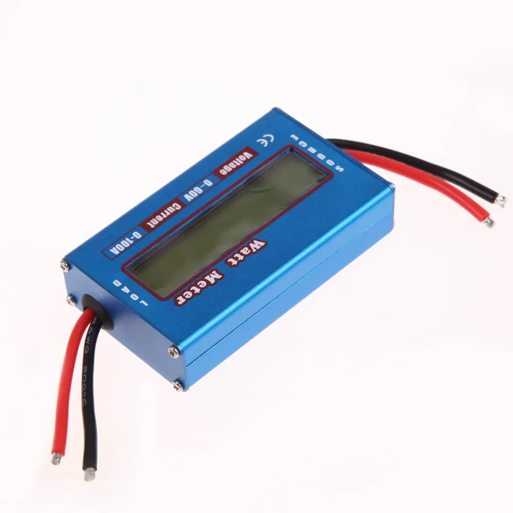 DC Power Analyser LCD Meter – Watt Volt Amp 12V 24V DC Power Meter Qme