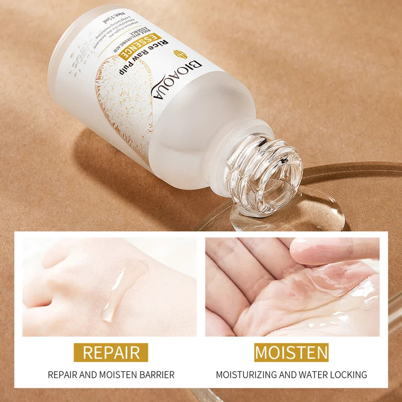 Rice Pulp & Hyaluronic Acid Face Serum – Hydrating Essence Face Serum Qst