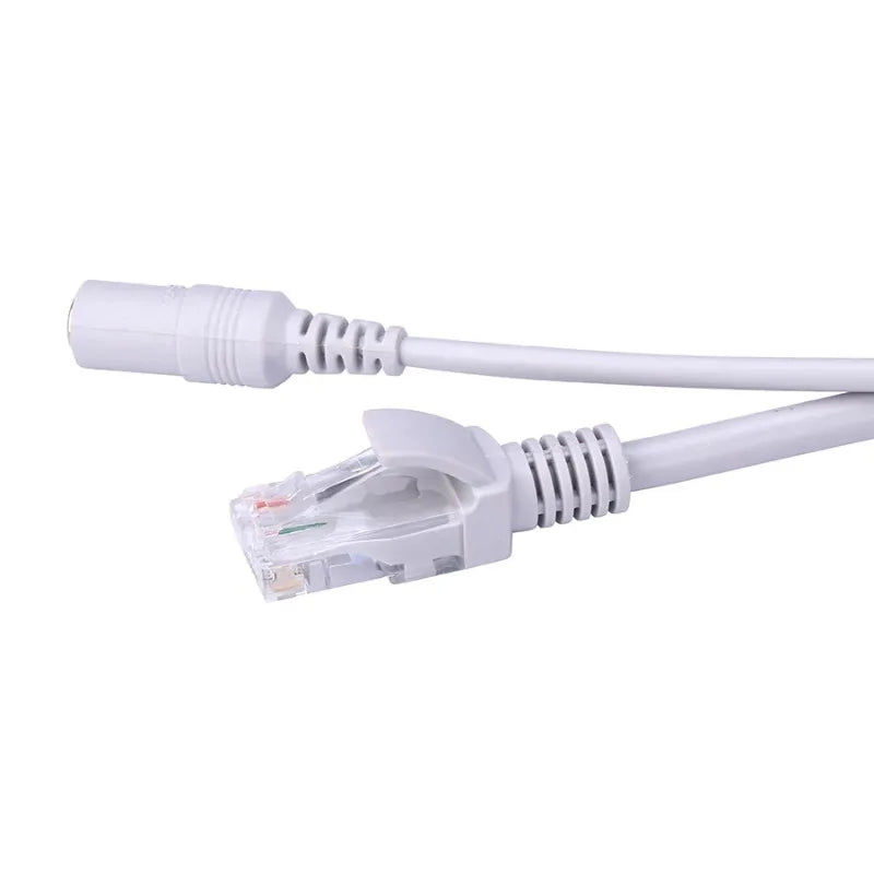 HD Surveillance Camera RJ45 Ethernet DC Power Integrated Cable Surveillance Camera Cable Qme