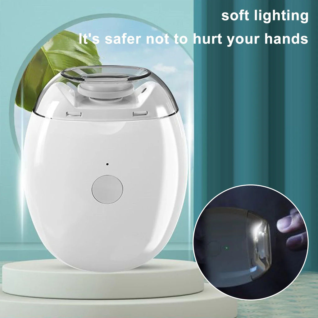 Electric Nail Clipper USB Rechargeable Grinder & Polisher Electric Nail Grinder Qme