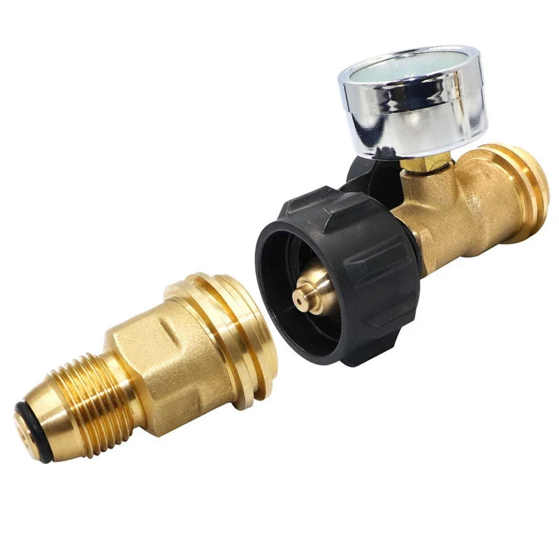 POL to QCC1 Propane Tank Adapter – Solid Brass 2-Pack Propane Tank Adapter Qme Default Title