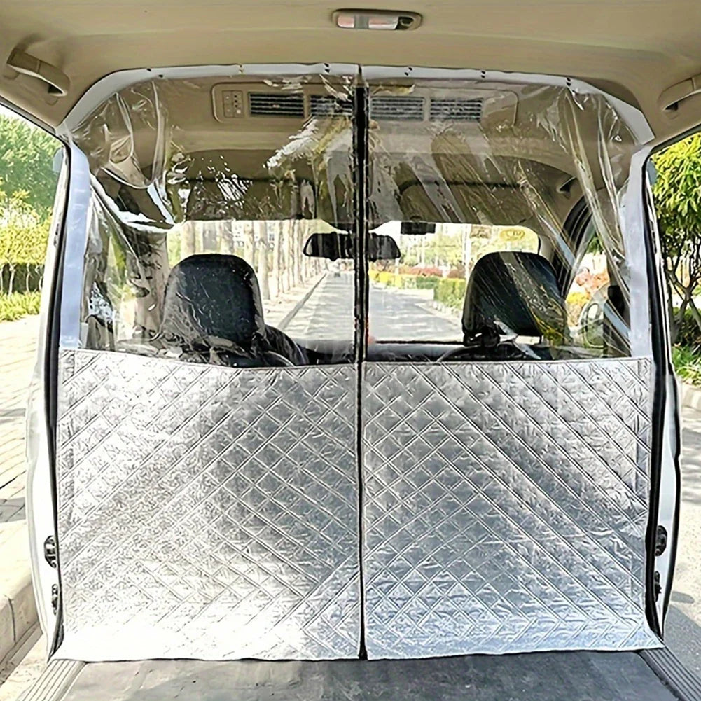 Car Divider Privacy Curtain Heat Insulation for Ford | 180x170cm Car Divider Curtain Qme