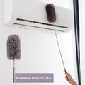 Retractable Long Handle Microfiber Duster – Car & Home Microfiber Duster Qme MULTI