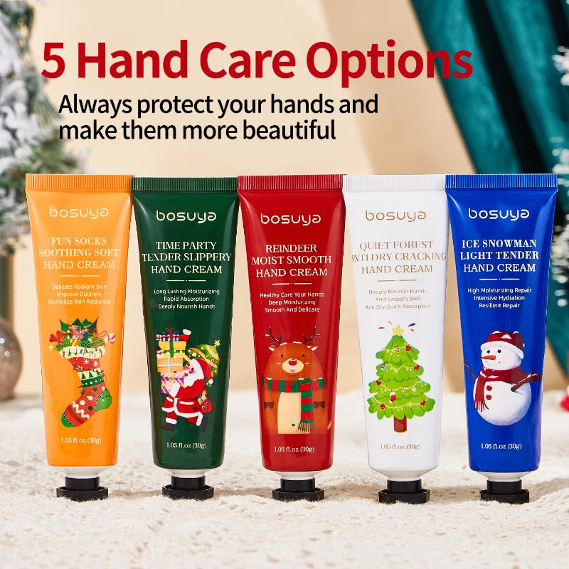 Vitamin E & Avocado Hand Cream Gift Set – Holiday Sachets Hand Cream Gift Set Qst
