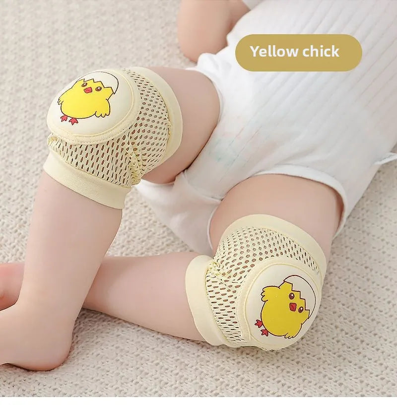 Baby Knee Pads 0–3Y Soft Cotton Crawling Leg Warmers 1 Pair Baby Knee Pads Qst