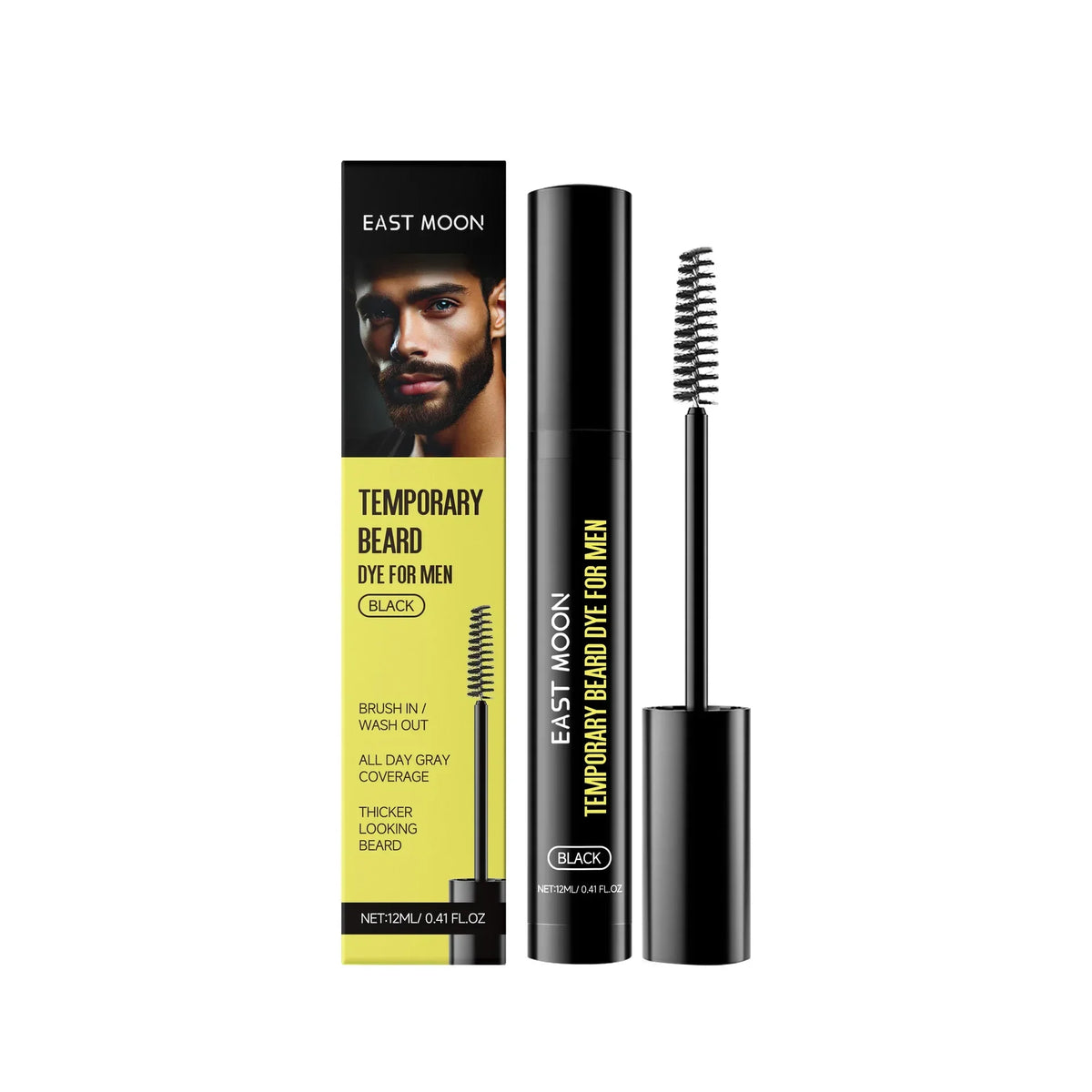 Waterproof Beard Filler Pen – Black Fiber Coloring Enhancer Beard Filler Pen Qme