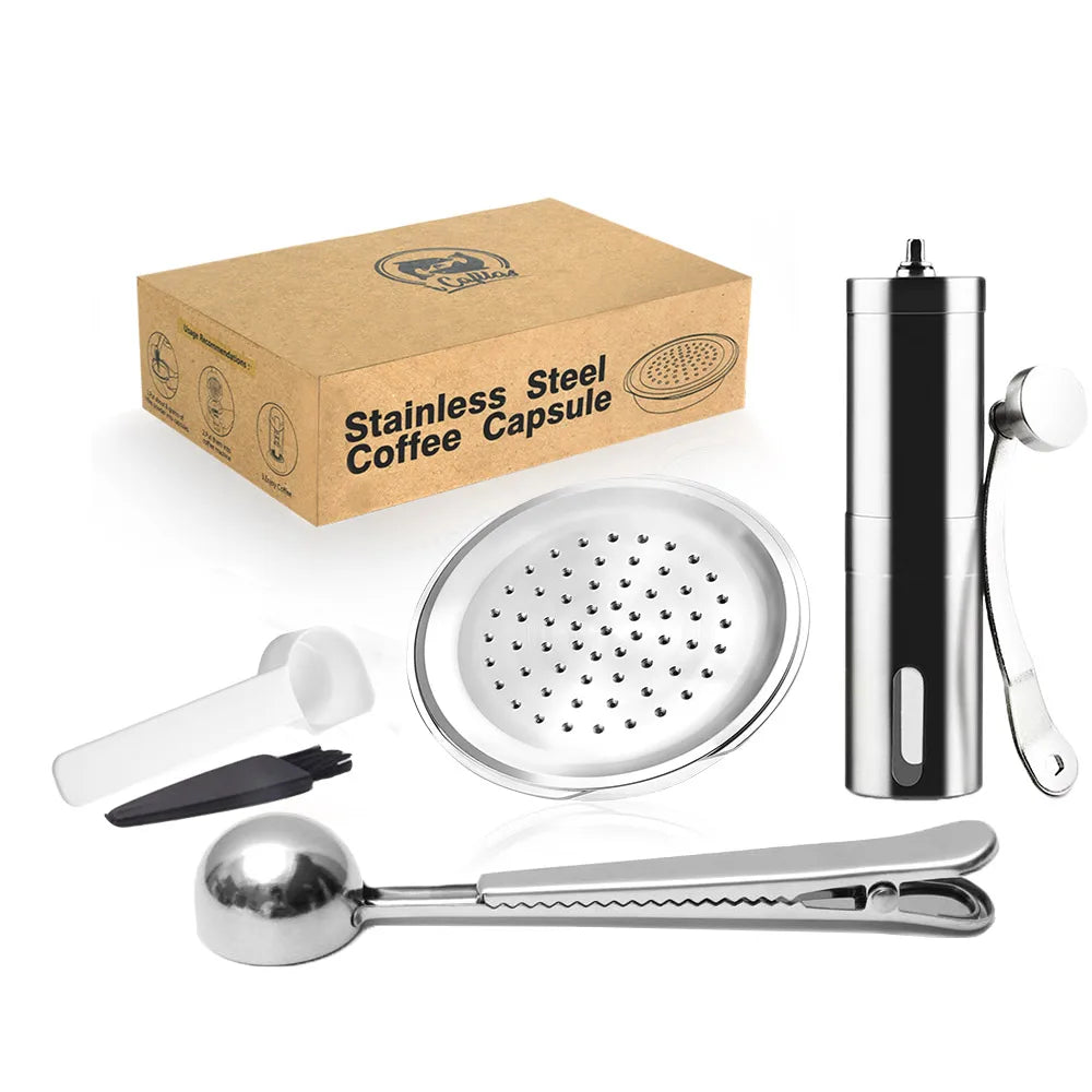 Reusable Stainless Steel Coffee Capsule – Philips Senseo Refillable Coffee Pod Qst 1POD 1G 1S