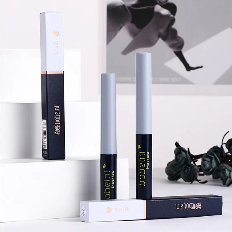 Qme Waterproof Smudge-Proof Mascara | Smooth Brush Head Waterproof Mascara Qme