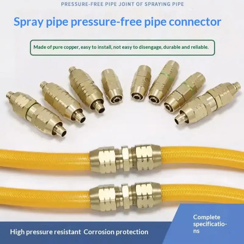 Copper High-Pressure Water Pipe Joint Repair Extension Adapter Pipe Fitting Adapter Qme