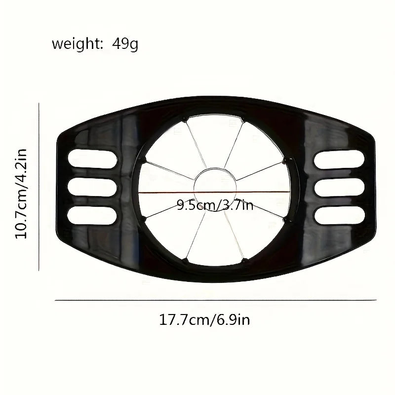 Stainless Steel Apple Slicer & Corer – Heavy-Duty Fruit Knife Apple Slicer Corer Qme