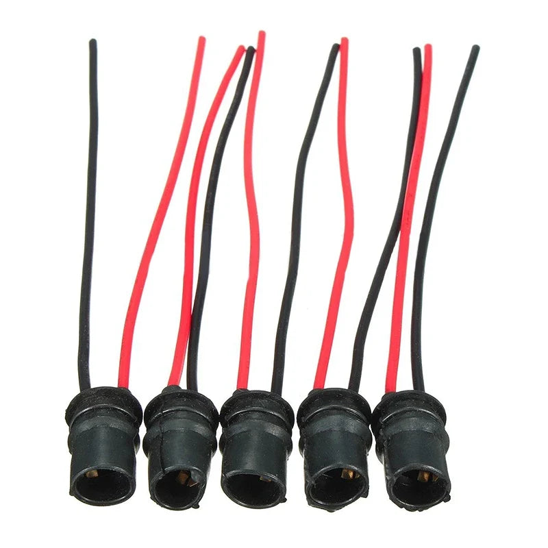 T10 W5W Wedge Bulb Socket Connector Holder LED Extension Car Bulb Socket Holder Qme
