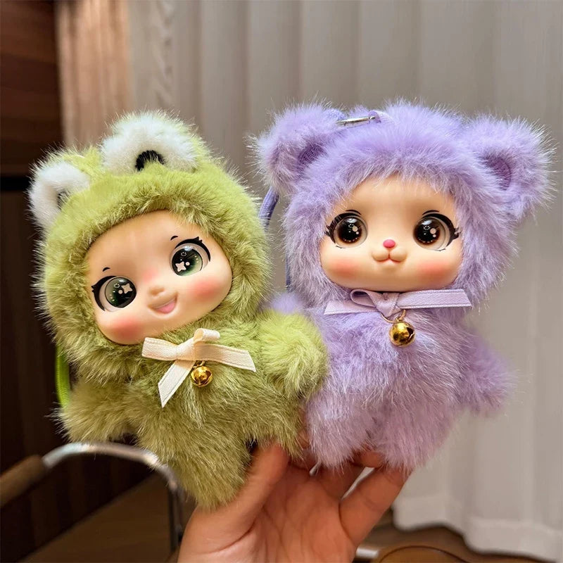 Cute Forest Animals Vinyl Face Plush Doll Pendant – 6 Styles Plush Doll Pendant Qme