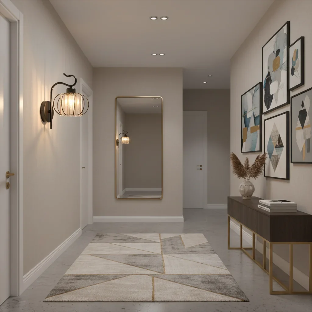 Modern Gold Crystal Wall Sconce | Nordic LED Wall Lamp Crystal Wall Sconce Qme