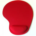 EVA Wrist Rest Mouse Pad – Soft Sponge, 8 Colors | Qme Wrist Rest Mouse Pad Qme Red