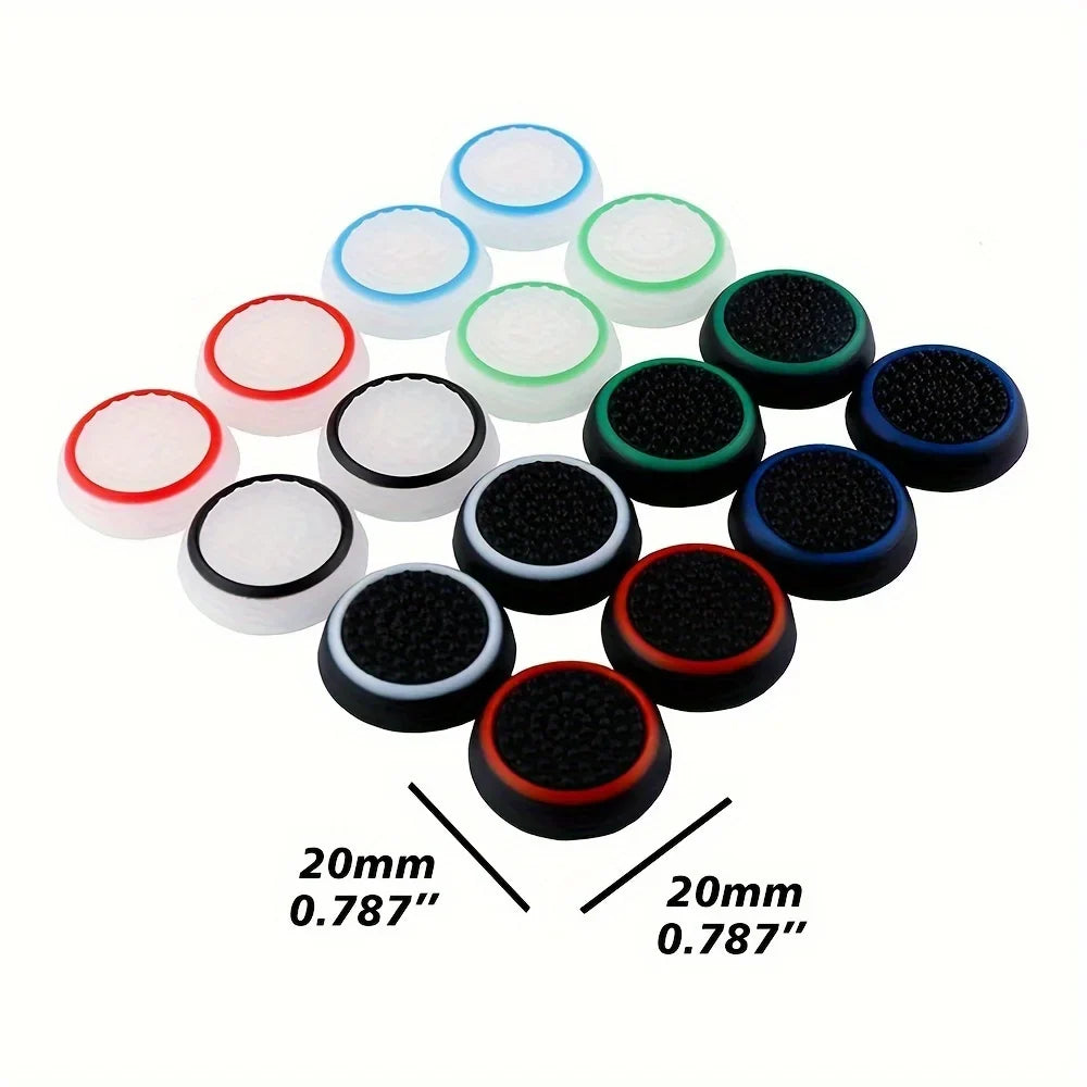 Silicone Thumb Stick Grip Caps for PS5, PS4 & Xbox Controller Grip Caps Qme