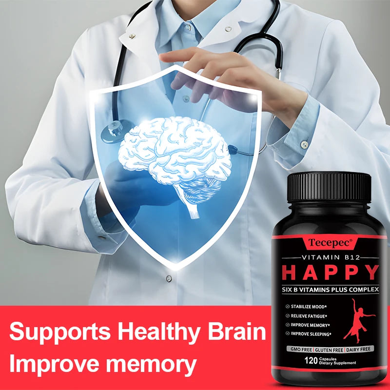 Vitamin B12 2000 MCG Supplement – Energy, Brain & Heart Support Vitamin B12 Supplement Qst