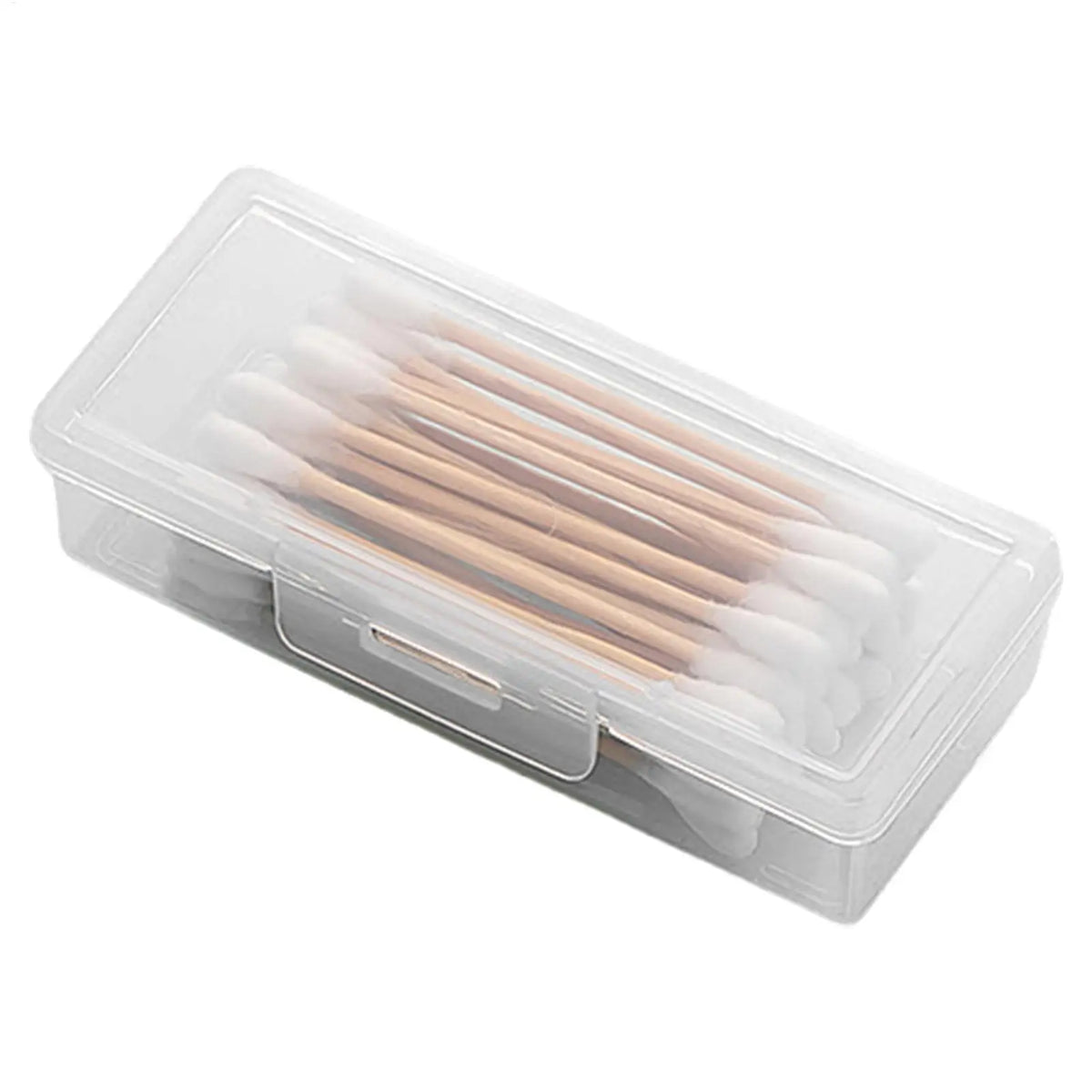 Transparent Cotton Swab & Earring Organizer Container Storage Container Qme