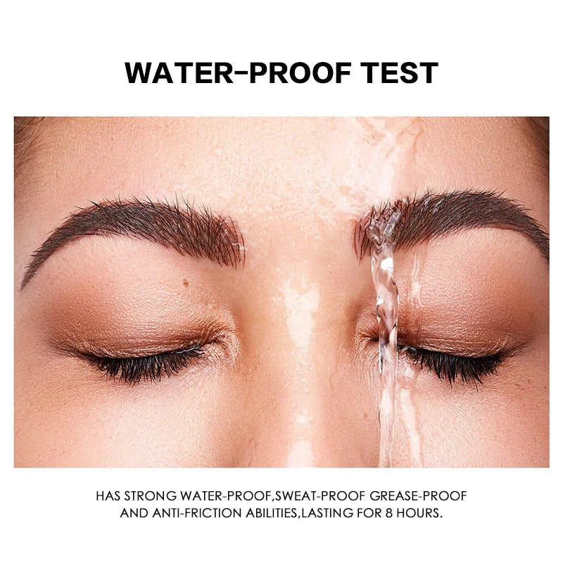 Qme Transparent Eyebrow Gel Wax | Waterproof 3D Brow Styling Eyebrow Gel Wax Qme
