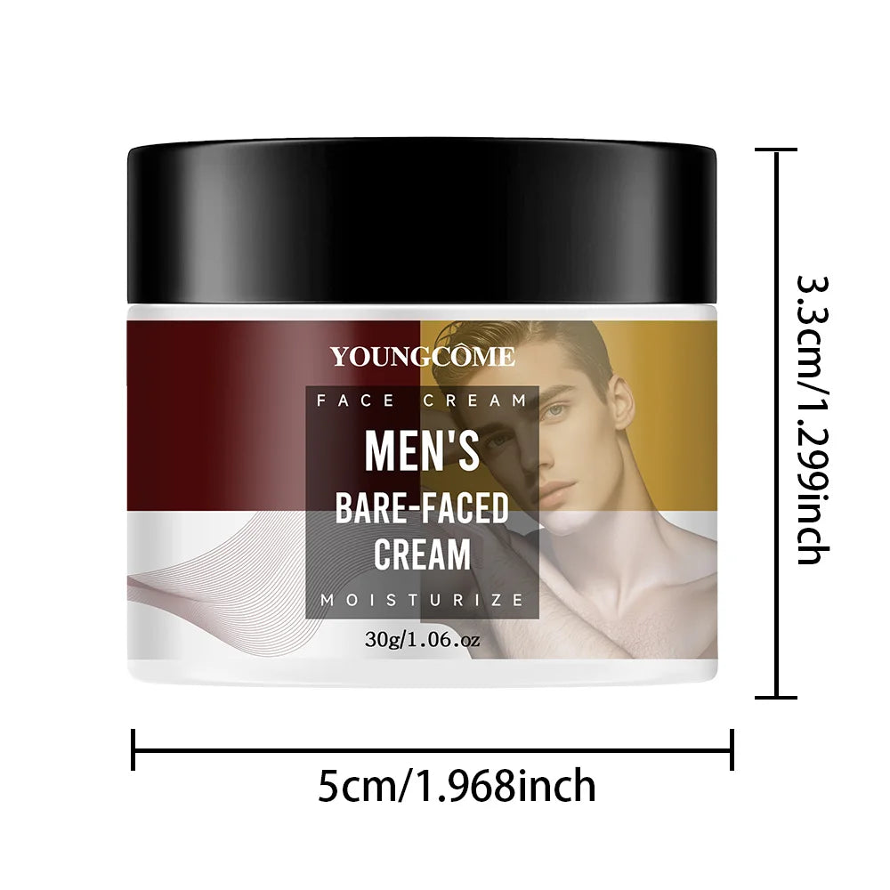 YOUNGCOME Men's Retinol Hyaluronic Face Cream – Firm & Hydrate Men's Face Cream Qst 30g