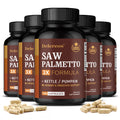 Saw Palmetto 500mg Capsules – Urinary & DHT Blocker | Vegan Herbal Supplement Qst 120 count-5 bottle