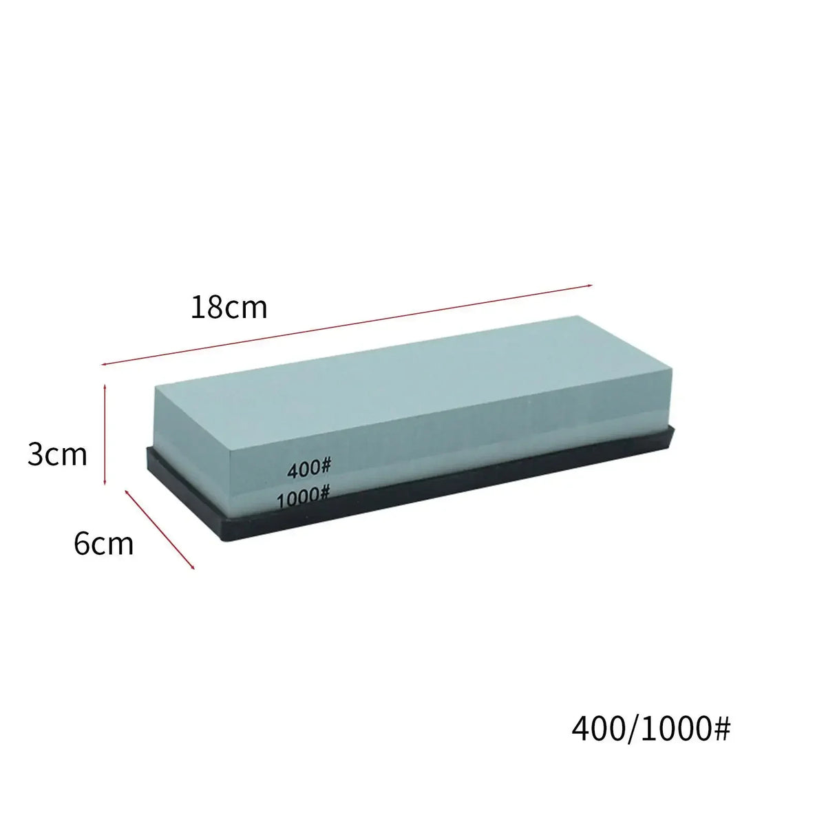 Double-Sided Knife Sharpening Stone | Pro Whetstone Sharpener Whetstone Knife Sharpener Qme P400 1000 1pc