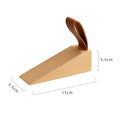 Solid Wood Door Stopper – Anti-Collision Baby Safe Gate Decor Wood Door Stopper Qme S1