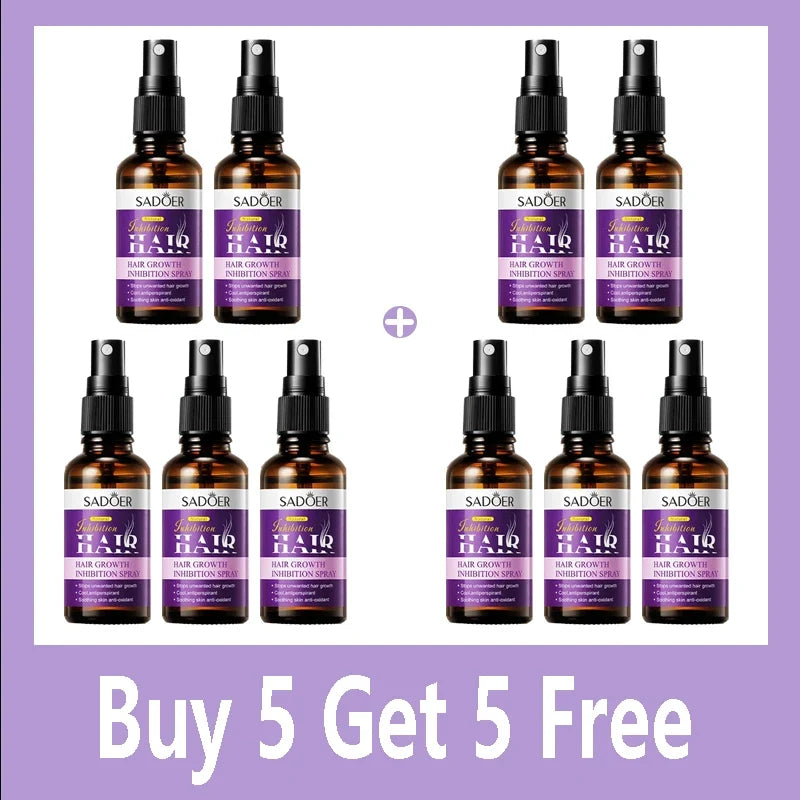 Qme Natural Hair Inhibiting Spray – Nourishing Skin Mist Hair Inhibiting Spray Qme Buy 5 Get 5 Free