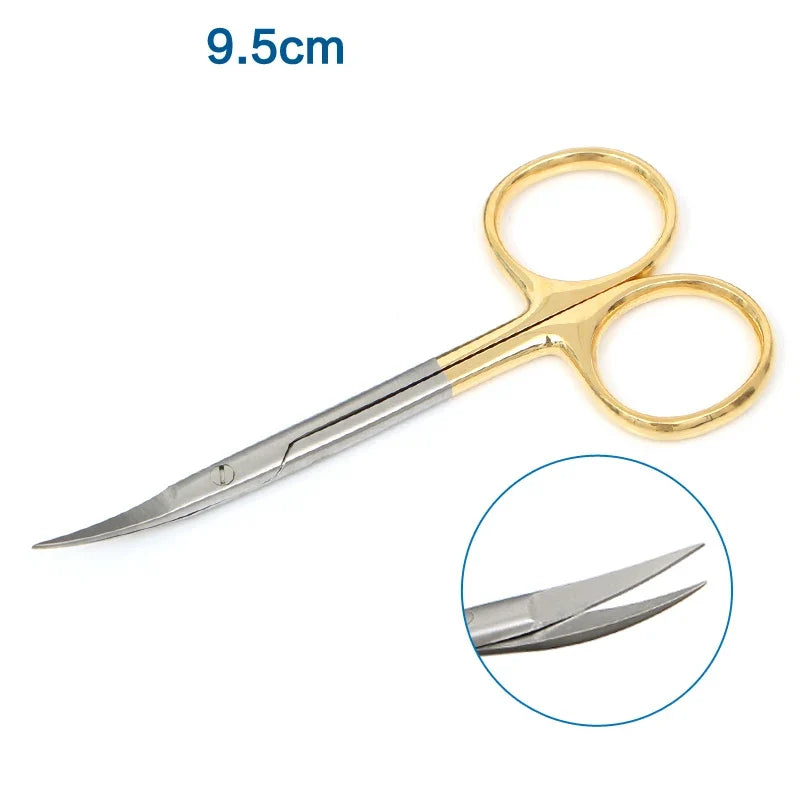 Stainless Steel Needle Holder Plier & Scissors – Straight Tip Needle Holder Plier Qme