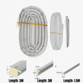 TPU Window & Door Seal Strip – Windproof, Dustproof, 7.5m Window Door Seal Strip Qme 1set