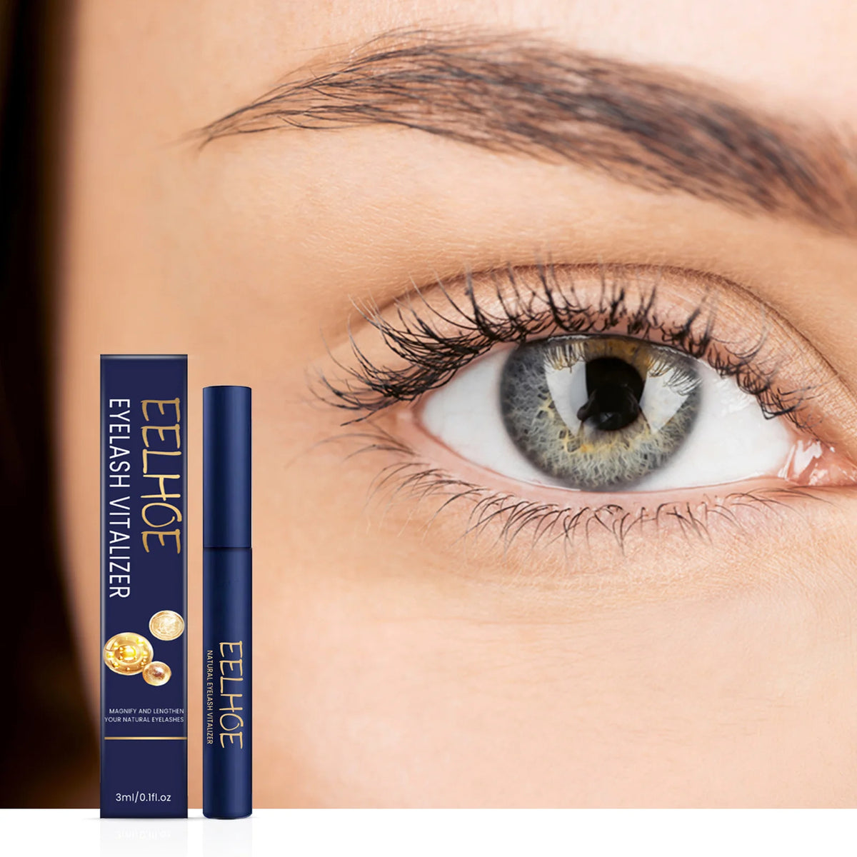 EELHOE Eyelash Growth Serum – Thicker & Longer Lashes Lash Growth Serum Qst