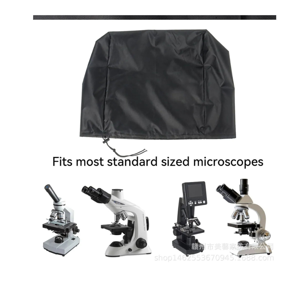 Oxford Waterproof Microscope Dust Cover – Lab Protective Cover Microscope Dust Cover Qst
