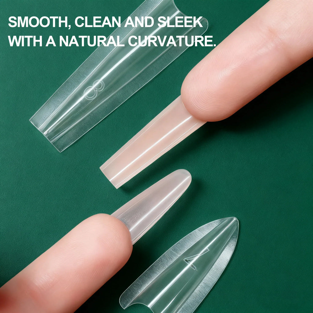 Nailpop Sandwich Nail Dual Forms | 15 Shapes 240pcs Nail Dual Forms Qme