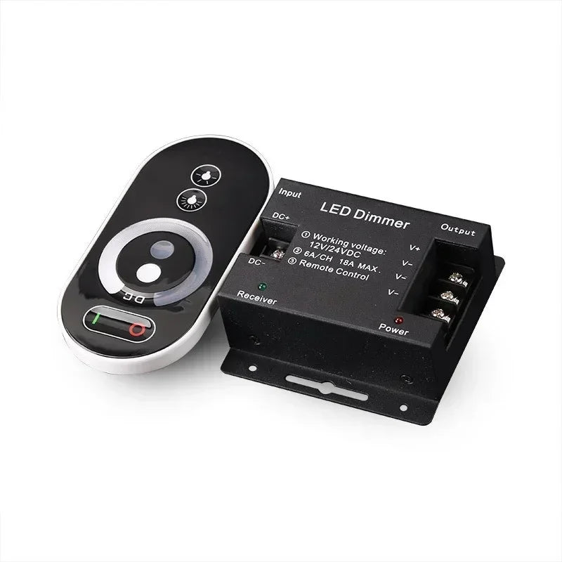 RF Touch Dimmer Remote Control – LED Lamp & Strip Driver LED Dimmer Controller Qme Default Title