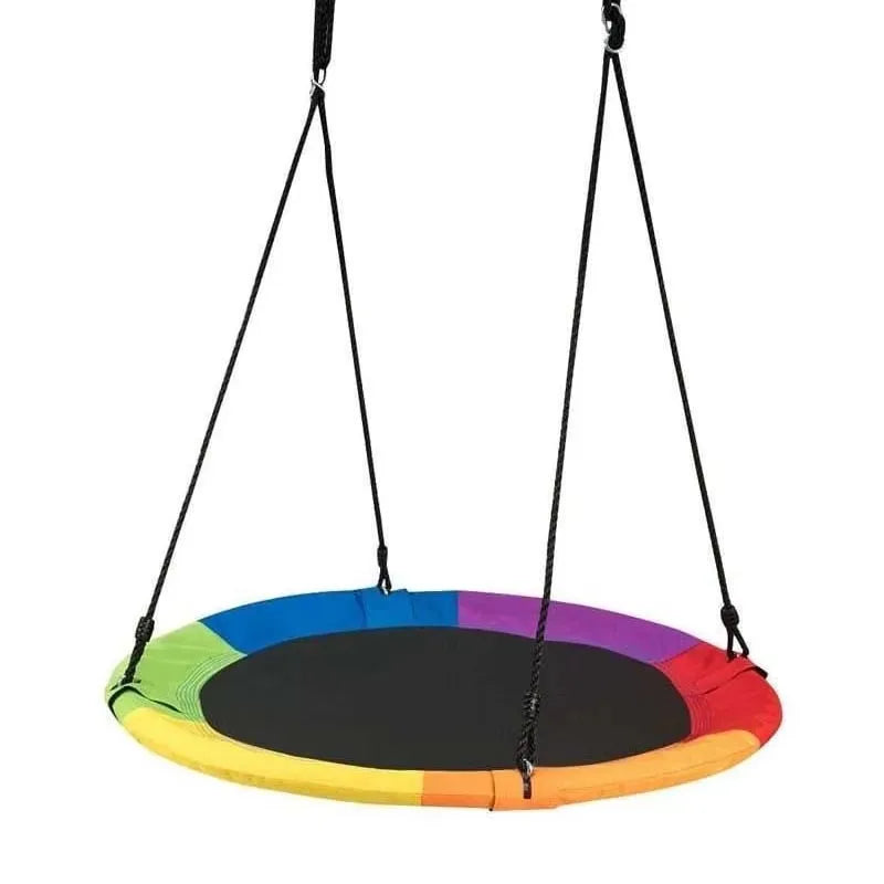 600D Oxford Round Rope Swing – Outdoor Kids Hanging Seat Outdoor Rope Swing Qst