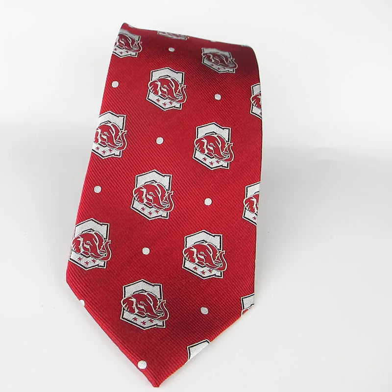 Tailor Smith Handmade Pure Silk Animal Jacquard Necktie Silk Necktie Qme