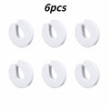 Soft Foam Door Finger Guard Anti-Pinch Clip Stopper 2-4 Pack Door Safety Guard Qme white 6pcs