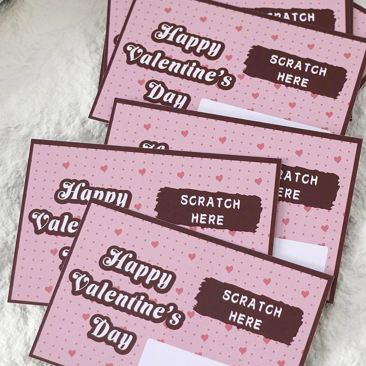 Scratch-Off Love Coupons Cards for Couples – Valentine's & Anniversary Scratch-Off Couple Cards Qme