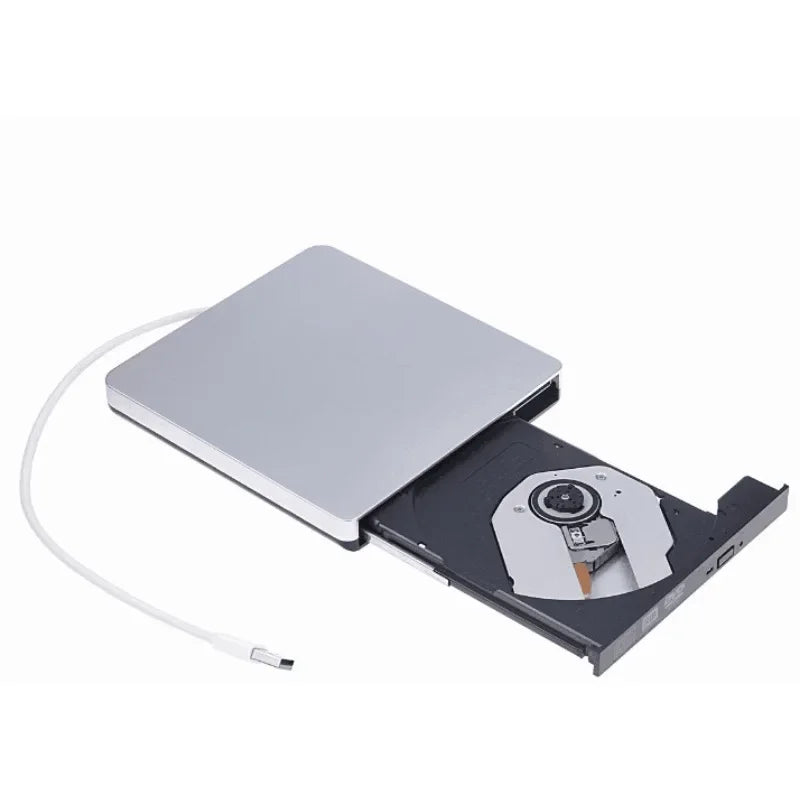 USB External Slot DVD CD Drive Burner for MacBook Air External Optical Drive Qme
