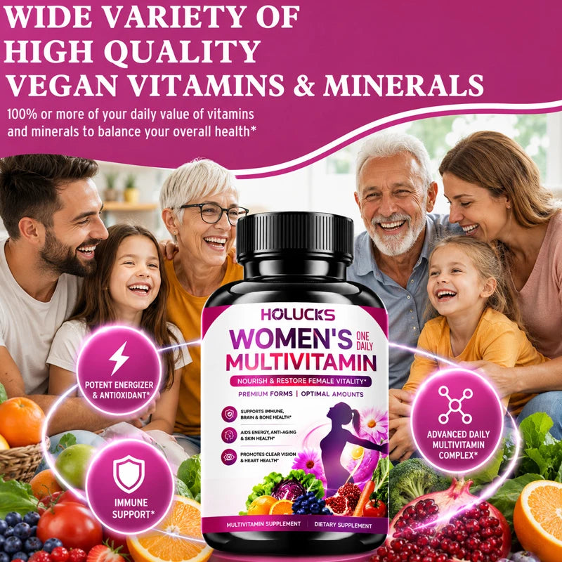 Aguaje & Red Maca Capsules – L-Arginine & Fenugreek | HOLUCKS Wellness Supplement Qst