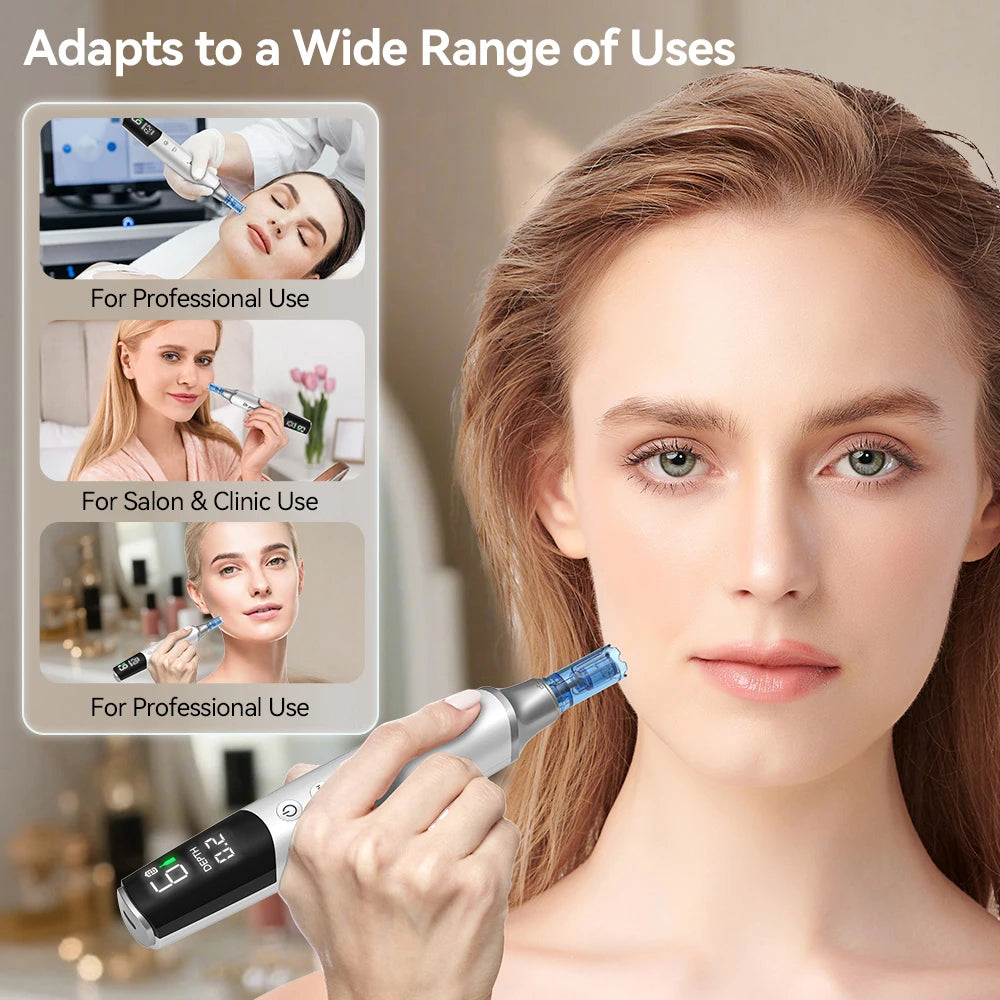Dr.Pen M9 Microneedling Device + Hello Face M300 LED Mask Microneedling Device Kit Qst