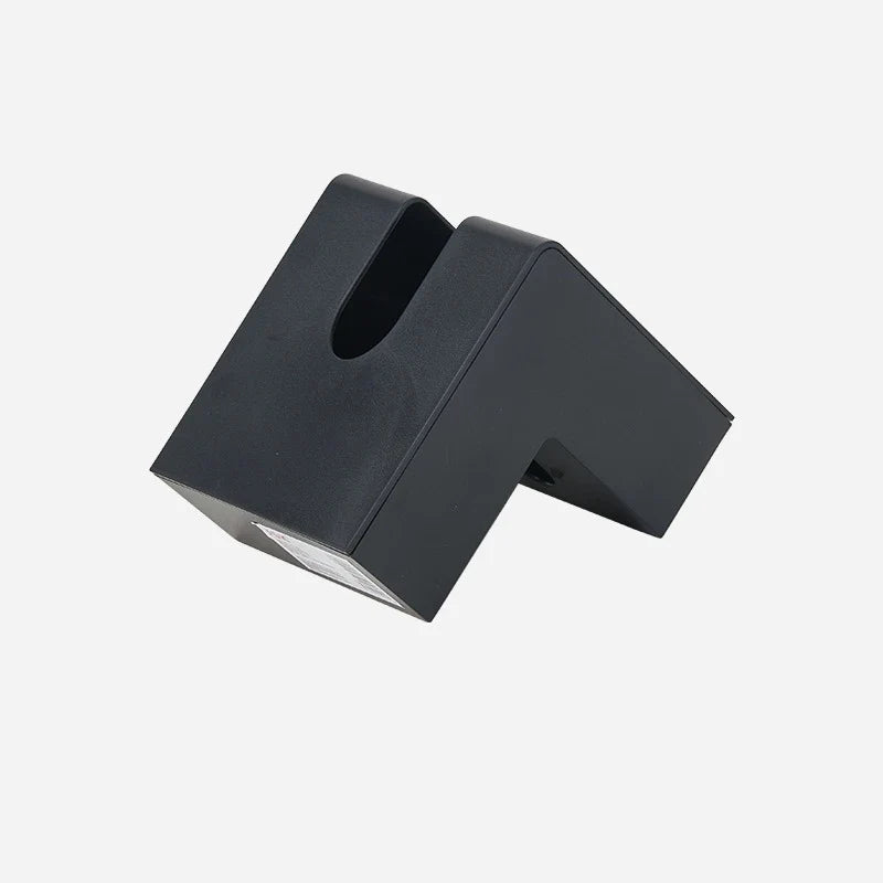 L-Shaped Tissue Box Holder – Creative Home & Office Decor Tissue Box Holder Qme black