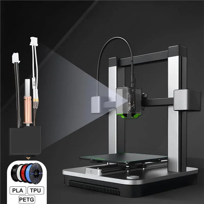 Anycubic Kobra 3 Hotend Combo Replacement – Aluminum Alloy 3D Printer Hotend Qme