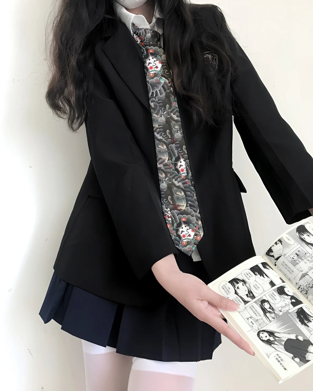 3D Print Harajuku Unisex Novelty Necktie – 6 Colors Novelty Necktie Qme