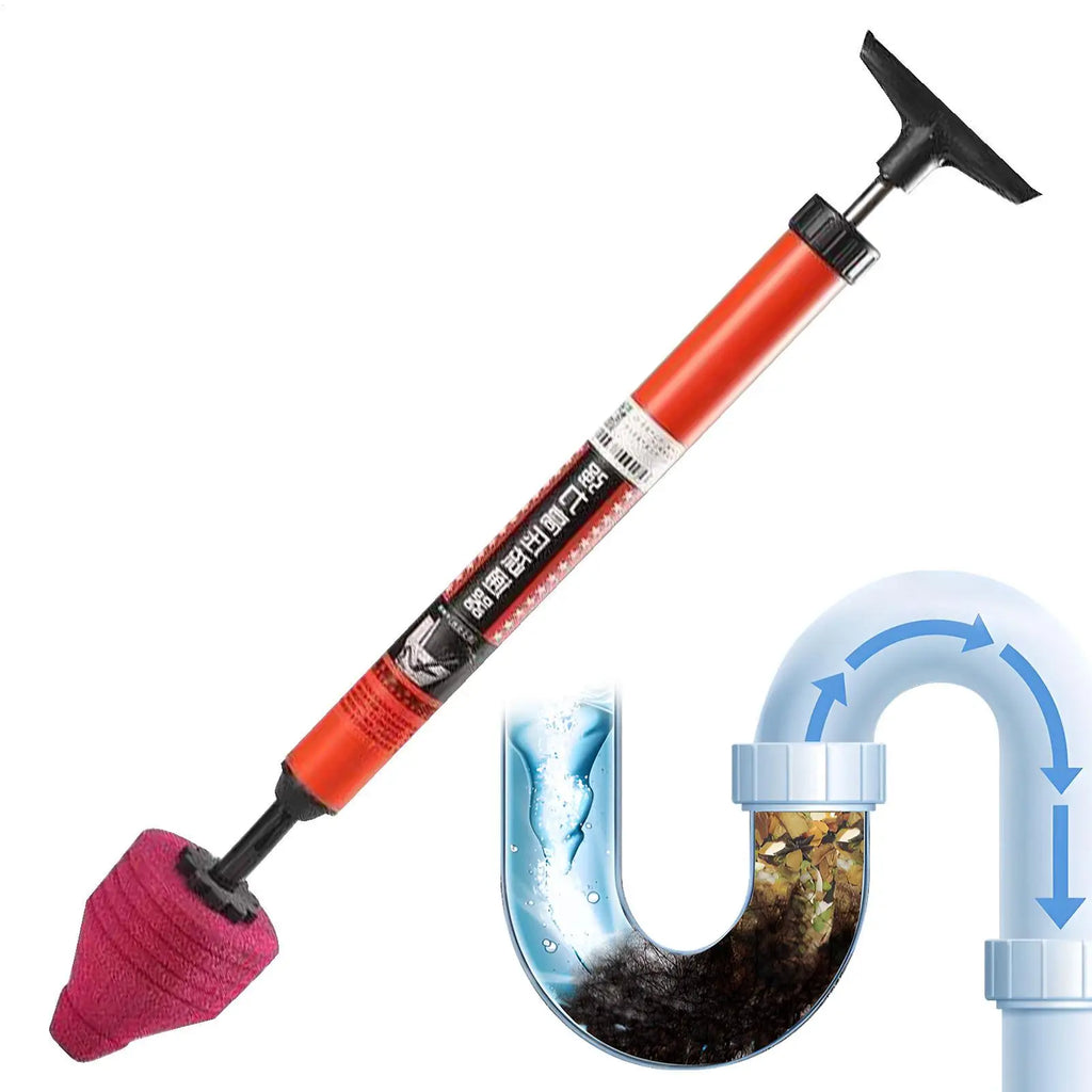 High-Pressure Toilet Plunger with Ergonomic Handle Toilet Plunger Qme