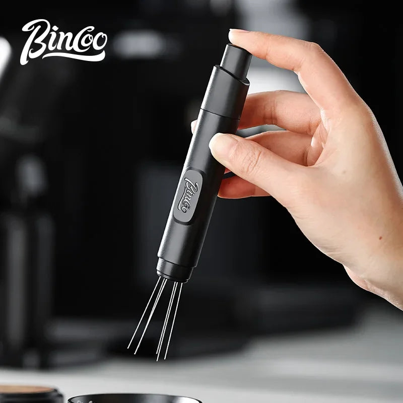Bincoo WDT Coffee Needle Distributor – Stainless Steel Tool Espresso Distribution Tool Qst