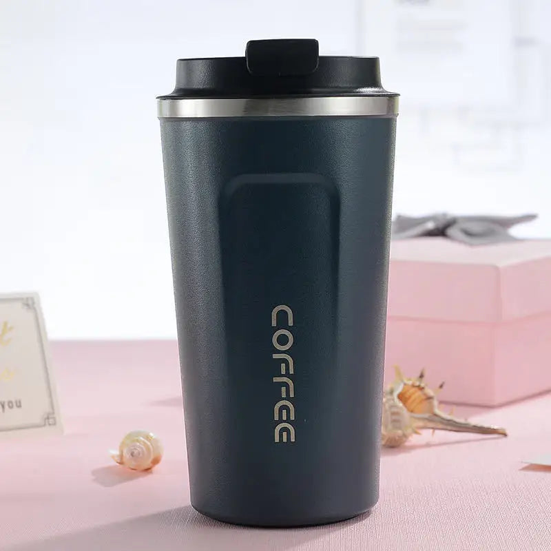 Double-Wall Stainless Steel Travel Thermos Mug 380/510ML Travel Thermos Mug Qst