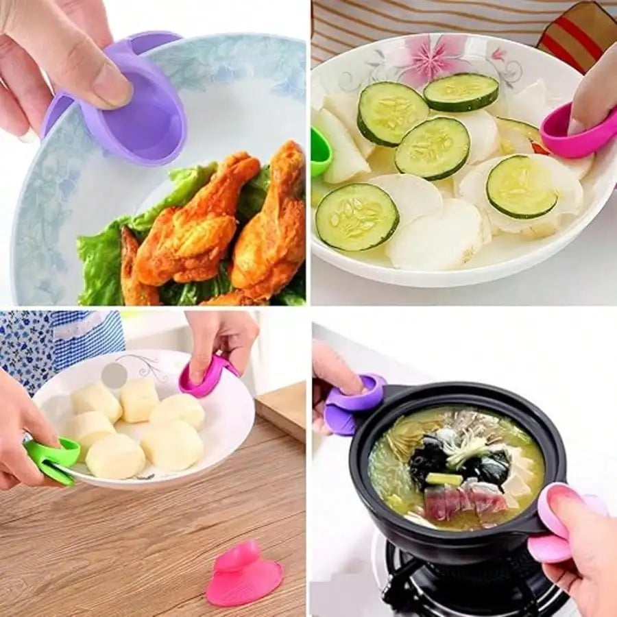 Silicone Finger Cots – Thickened Heat-Resistant Kitchen Covers Silicone Finger Cots Qme